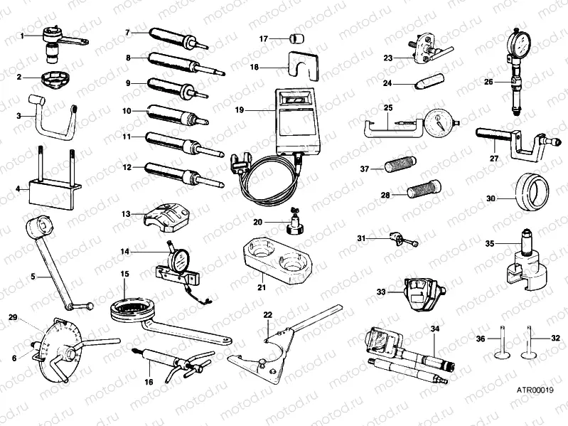 WORKSHOP SERVICE TOOLS, ENGINE » UNCLASSIFIED