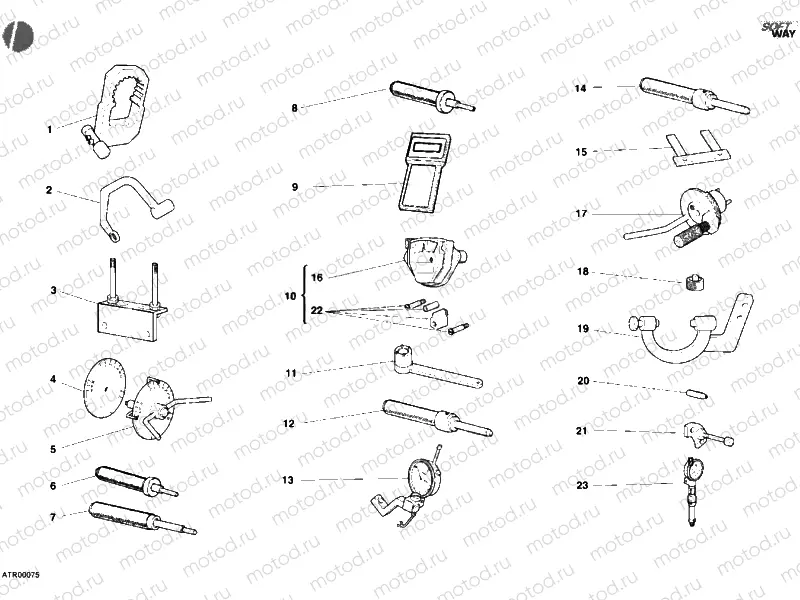 WORKSHOP SERVICE TOOLS, ENGINE » UNCLASSIFIED