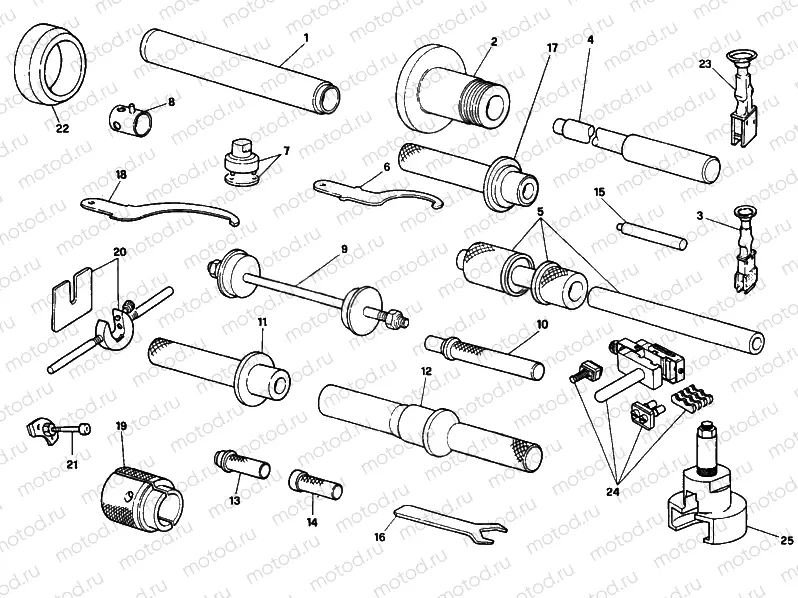 WORKSHOP SERVICE TOOLS, FRAME » FRAME