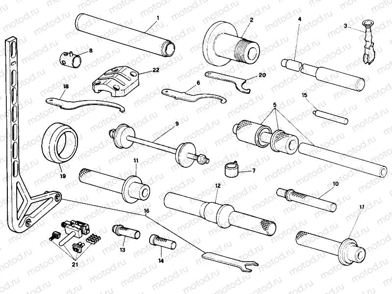 WORKSHOP SERVICE TOOLS, FRAME » FRAME
