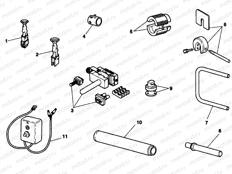 WORKSHOP SERVICE TOOLS, FRAME » FRAME