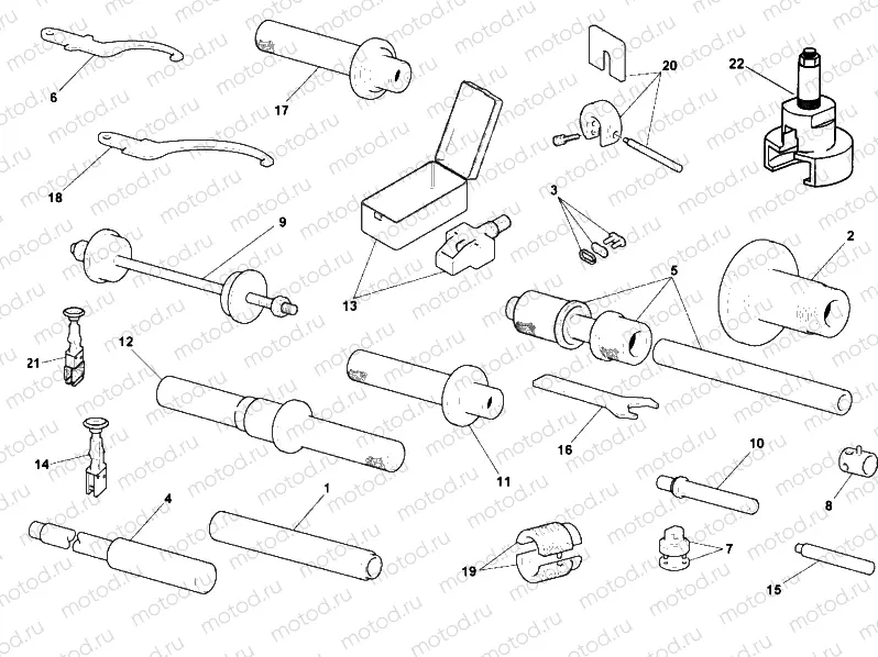 WORKSHOP SERVICE TOOLS, FRAME » FRAME