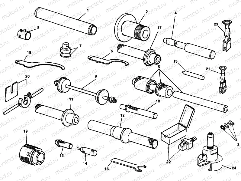 WORKSHOP SERVICE TOOLS, FRAME » FRAME
