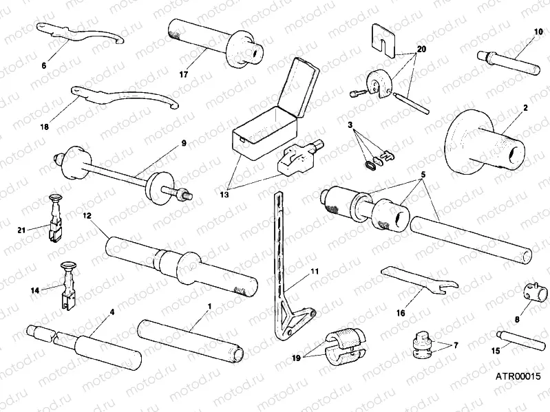 WORKSHOP SERVICE TOOLS, FRAME » FRAME