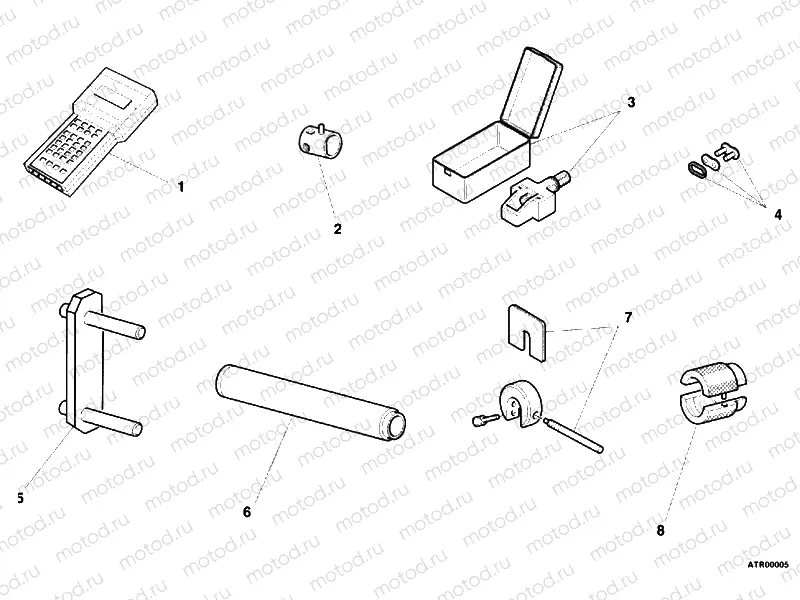 WORKSHOP SERVICE TOOLS, FRAME » FRAME