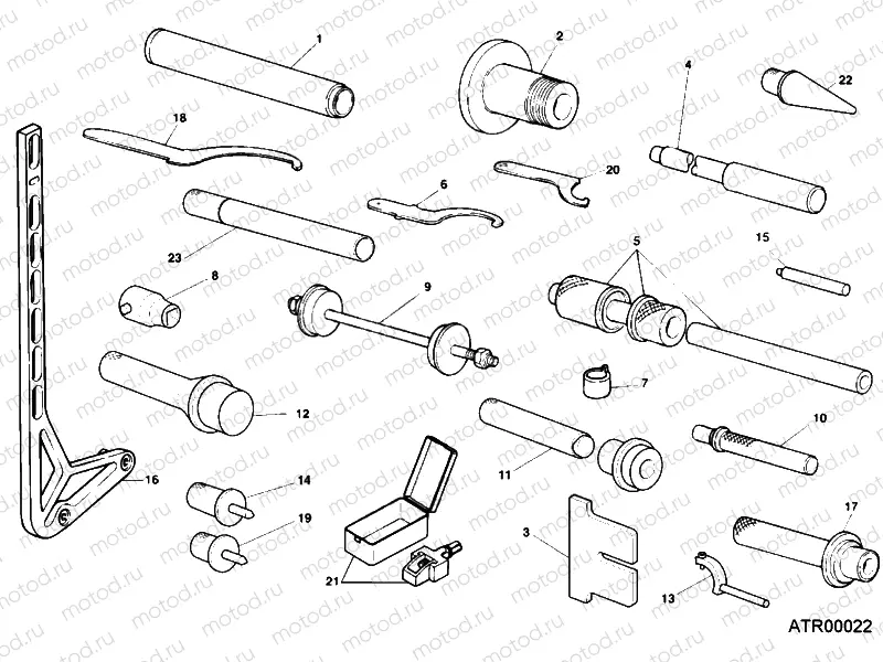 WORKSHOP SERVICE TOOLS, FRAME » FRAME