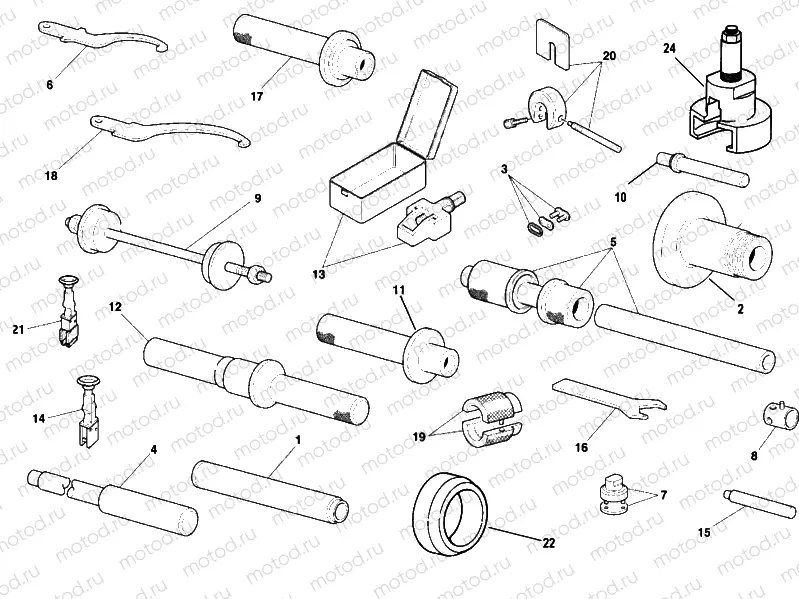 WORKSHOP SERVICE TOOLS, FRAME » FRAME