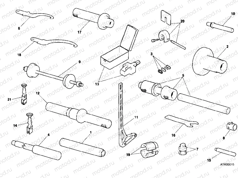 WORKSHOP SERVICE TOOLS, FRAME » FRAME