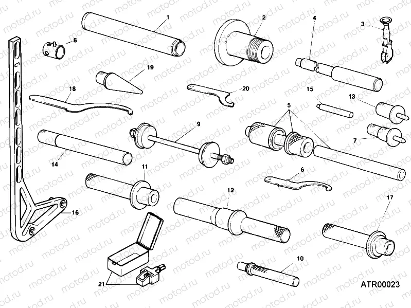 WORKSHOP SERVICE TOOLS, FRAME » FRAME