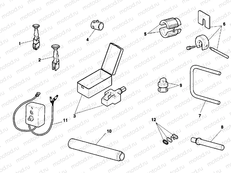 WORKSHOP SERVICE TOOLS, FRAME » FRAME