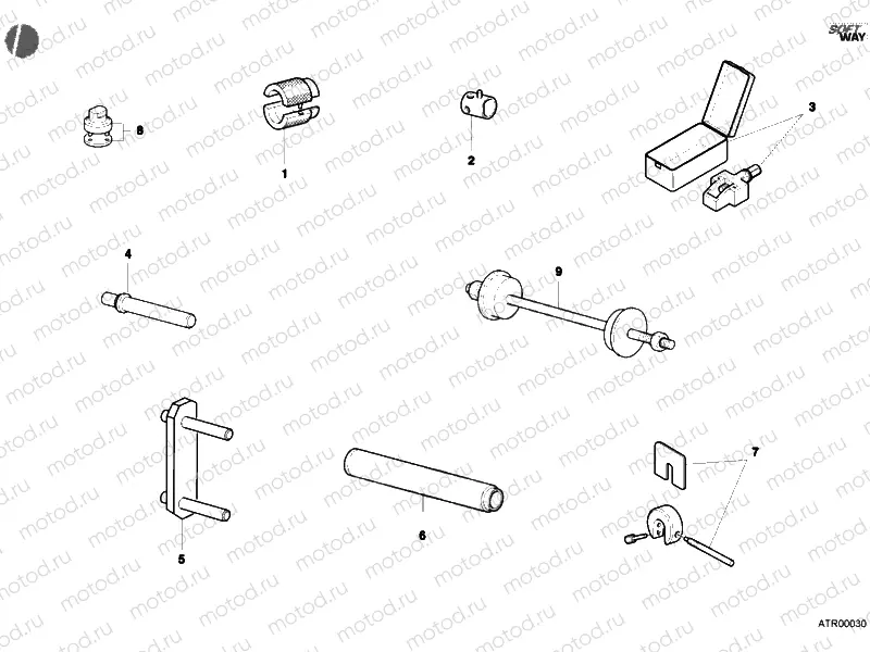 WORKSHOP SERVICE TOOLS, FRAME » FRAME