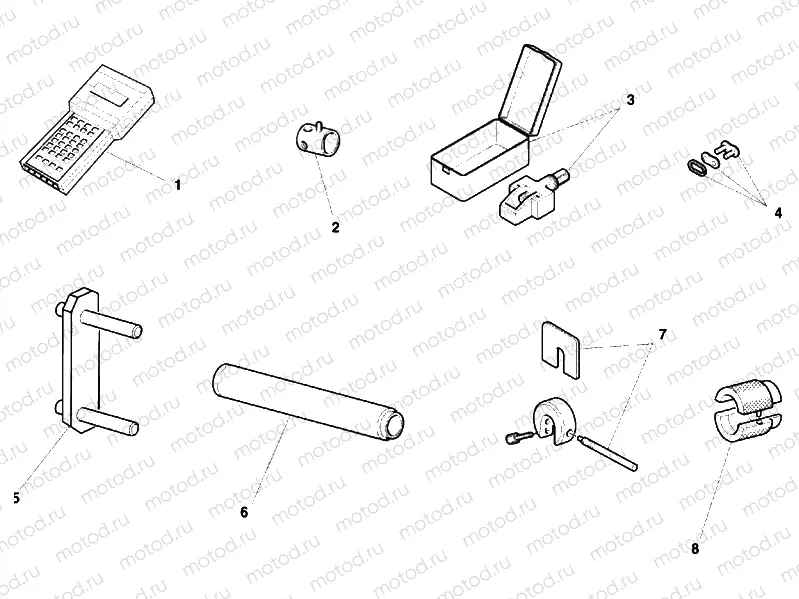 WORKSHOP SERVICE TOOLS, FRAME » FRAME