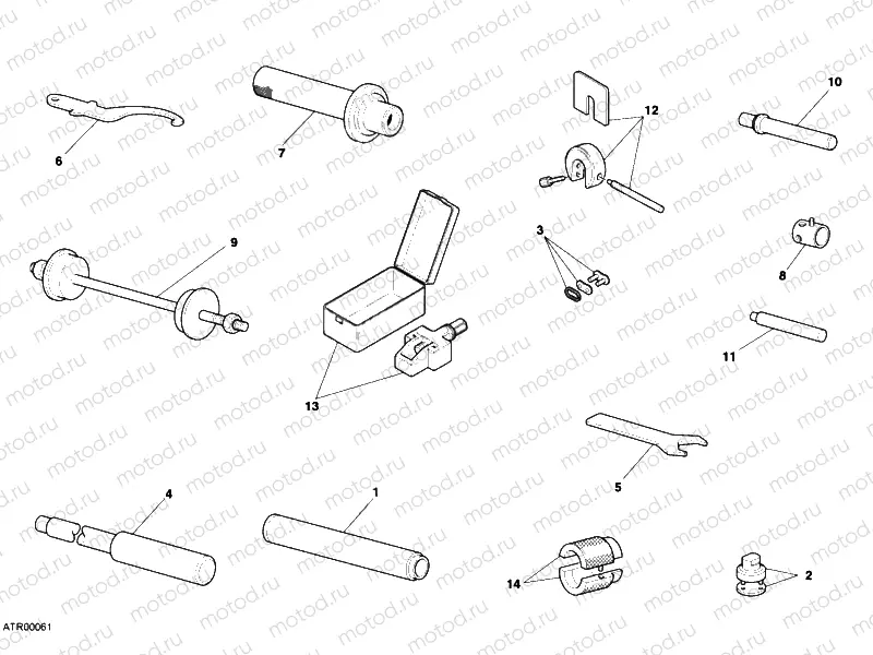 WORKSHOP SERVICE TOOLS, FRAME » FRAME