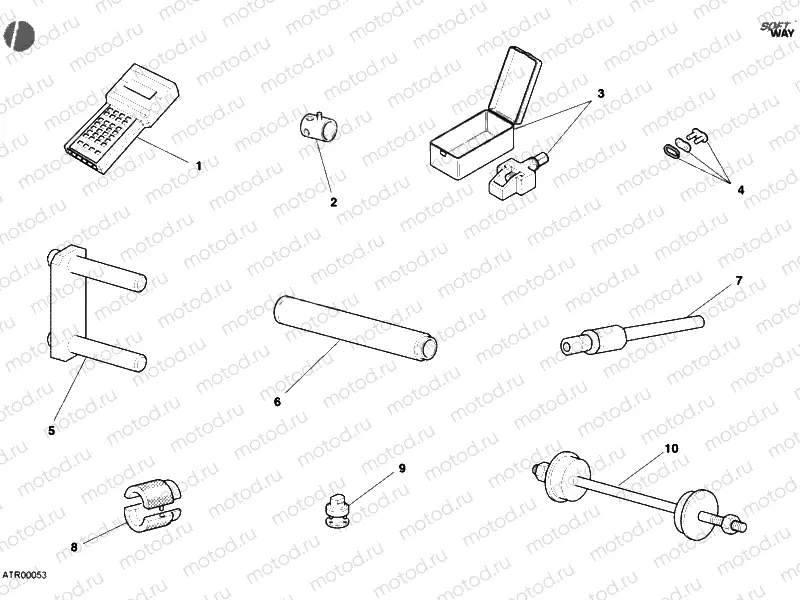 WORKSHOP SERVICE TOOLS, FRAME » FRAME