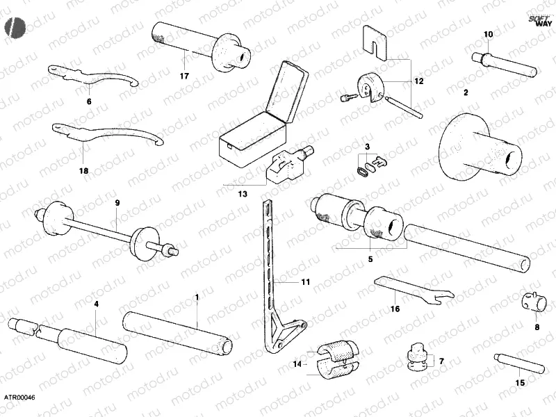WORKSHOP SERVICE TOOLS, FRAME » FRAME