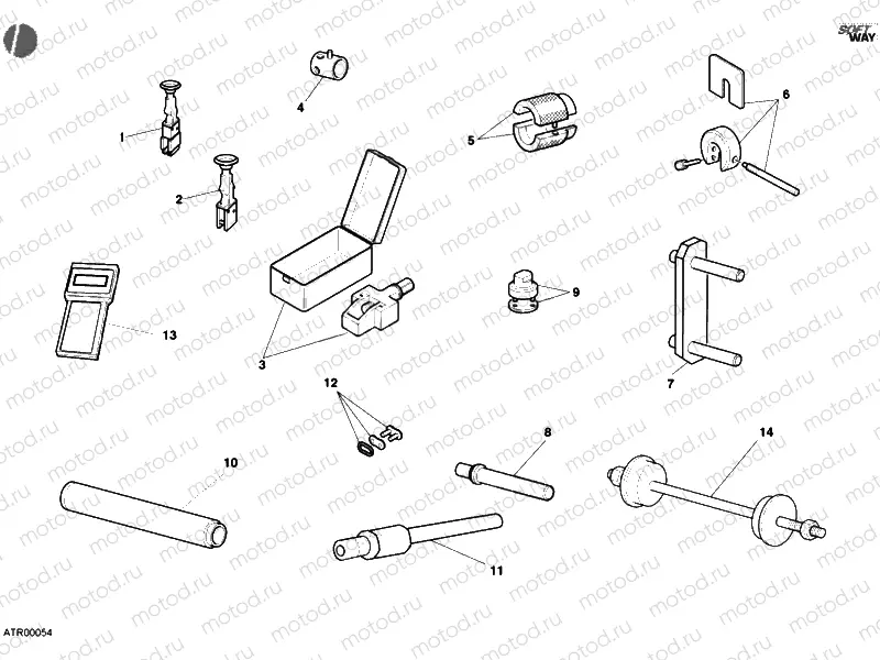 WORKSHOP SERVICE TOOLS, FRAME » FRAME