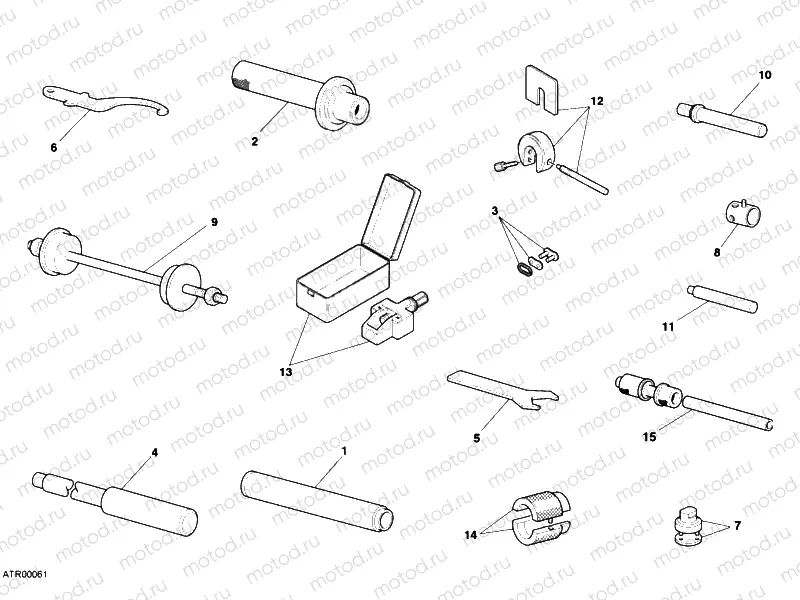 WORKSHOP SERVICE TOOLS, FRAME » FRAME