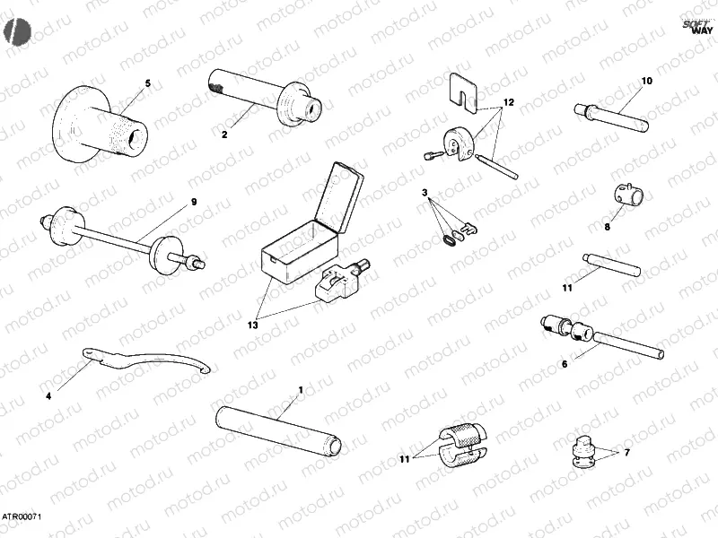 WORKSHOP SERVICE TOOLS, FRAME » FRAME