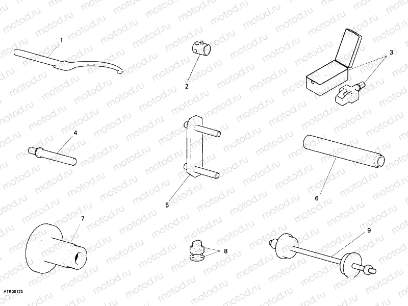 WORKSHOP SERVICE TOOLS, FRAME » FRAME
