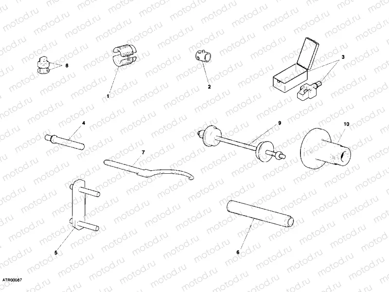 WORKSHOP SERVICE TOOLS, FRAME » FRAME