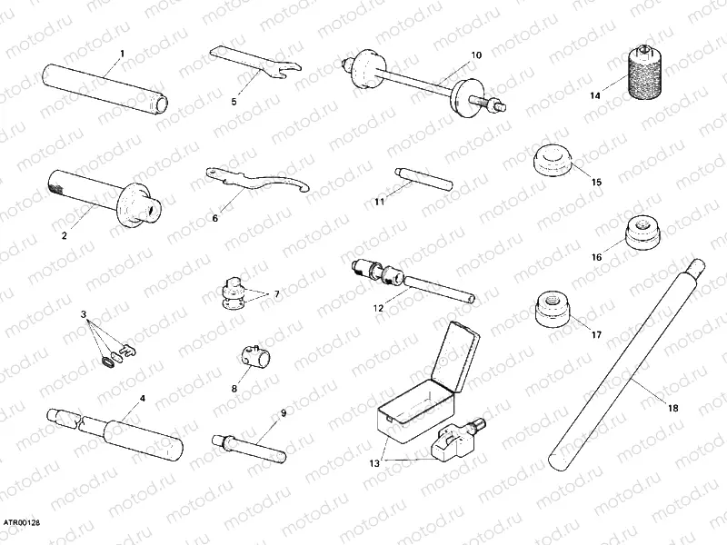 WORKSHOP SERVICE TOOLS, FRAME » FRAME