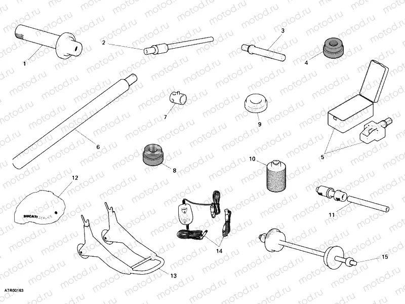 WORKSHOP SERVICE TOOLS, FRAME » FRAME