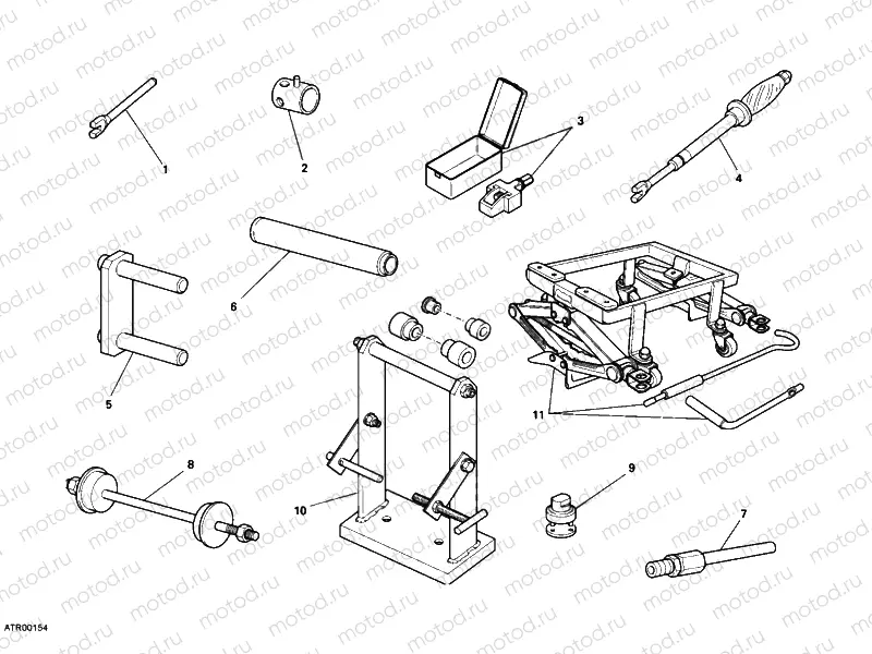 WORKSHOP SERVICE TOOLS, FRAME » FRAME