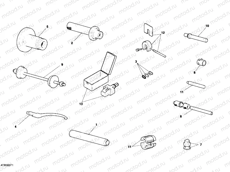 WORKSHOP SERVICE TOOLS, FRAME » FRAME