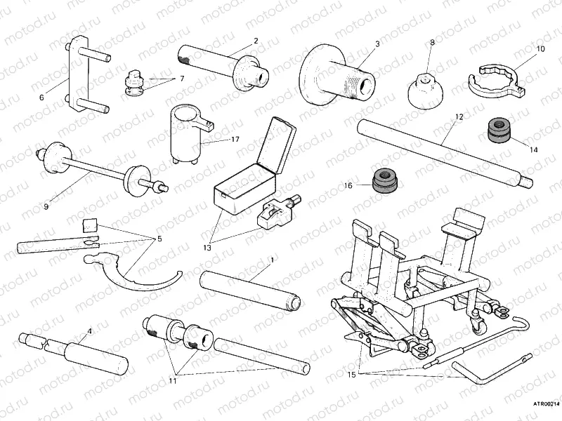 WORKSHOP SERVICE TOOLS, FRAME » FRAME