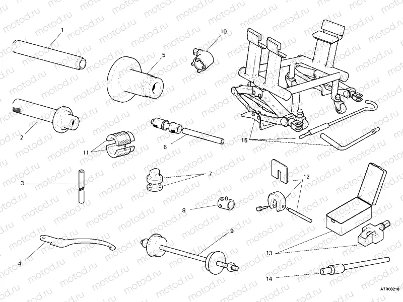 WORKSHOP SERVICE TOOLS, FRAME » FRAME
