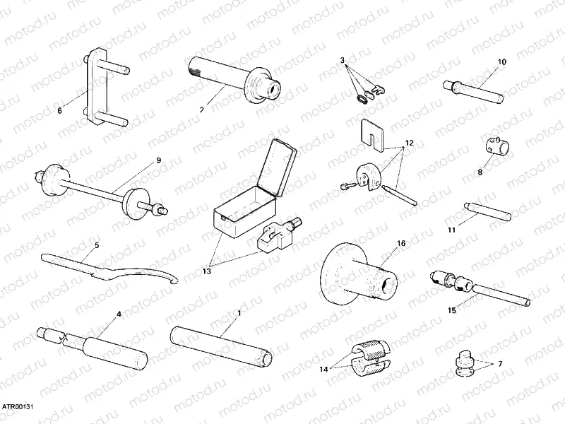 WORKSHOP SERVICE TOOLS, FRAME » FRAME