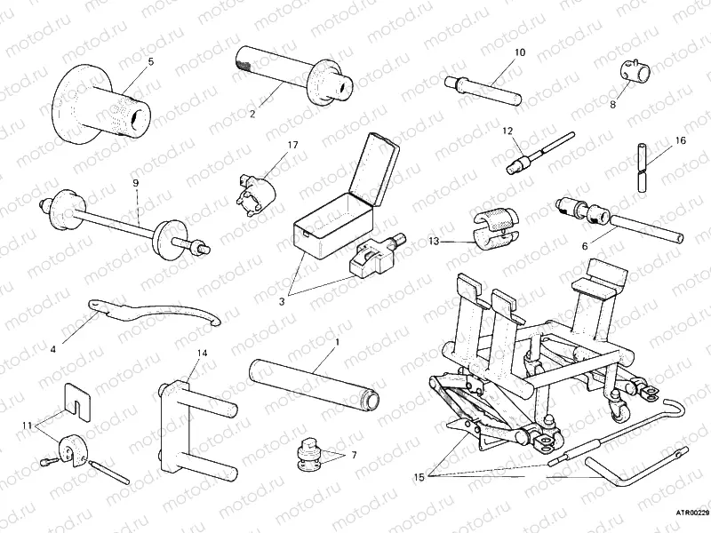 WORKSHOP SERVICE TOOLS, FRAME » FRAME