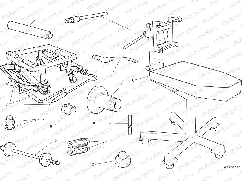 WORKSHOP SERVICE TOOLS (FRAME) » FRAME