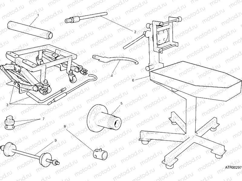 WORKSHOP SERVICE TOOLS (FRAME) » FRAME