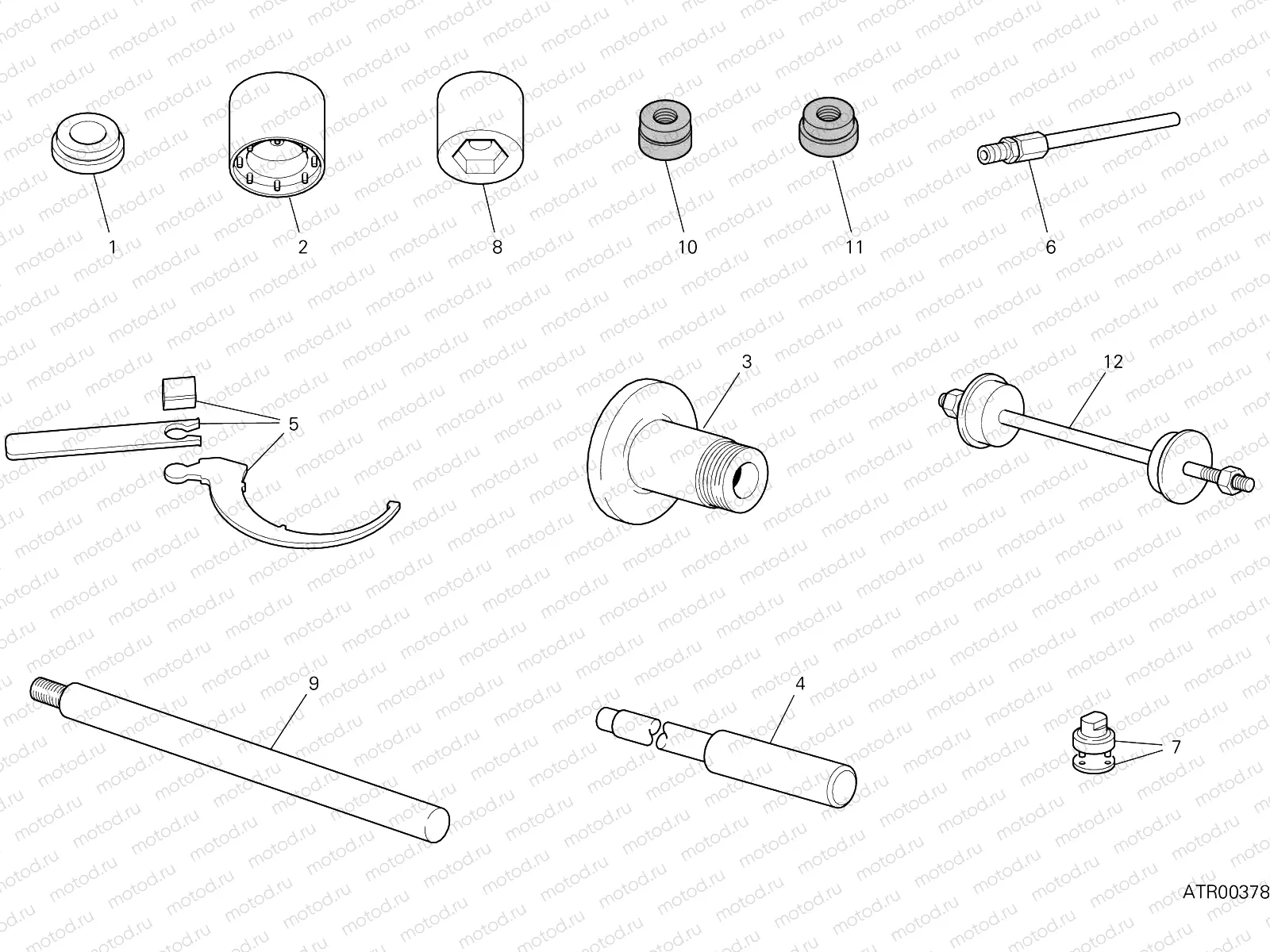 WORKSHOP SERVICE TOOLS (FRAME) [MOD:PANV4 SP,PANV4SPM]