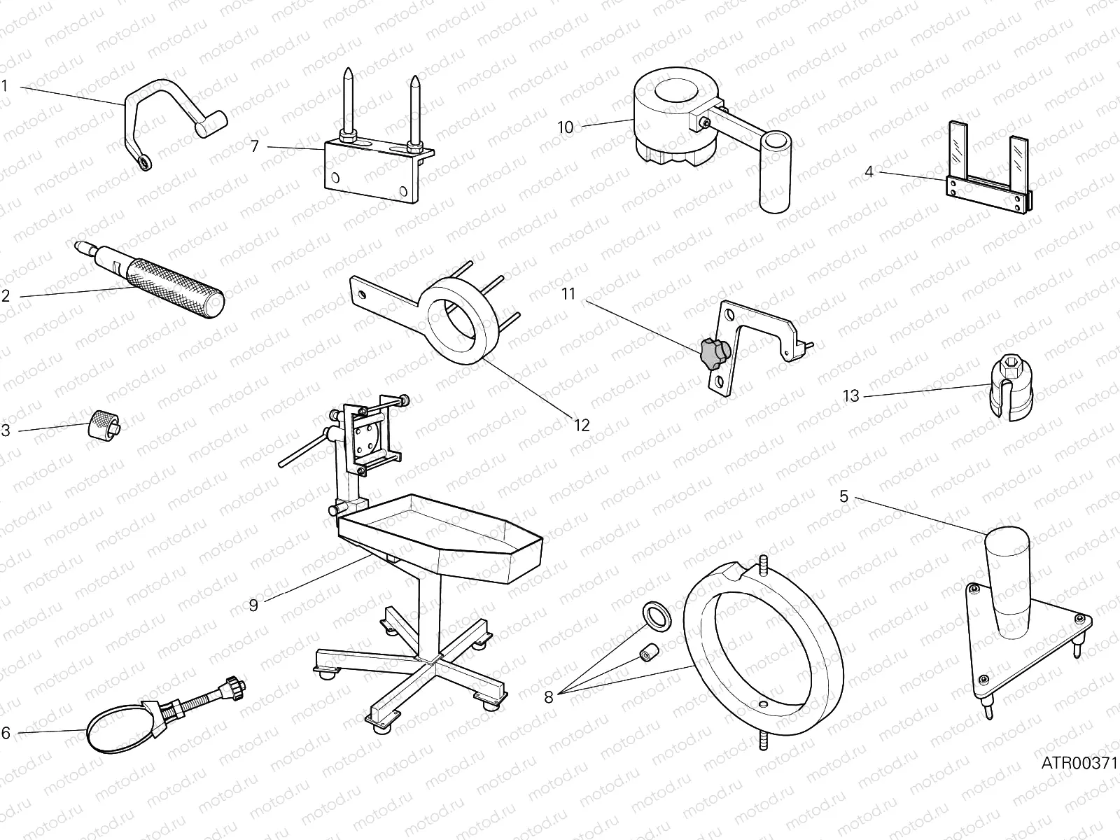 WORKSHOP SERVICE TOOLS [MOD:MS1200E]