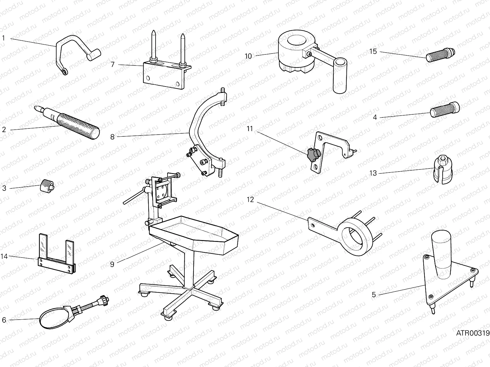 WORKSHOP SERVICE TOOLS [MOD:MS1200SA]