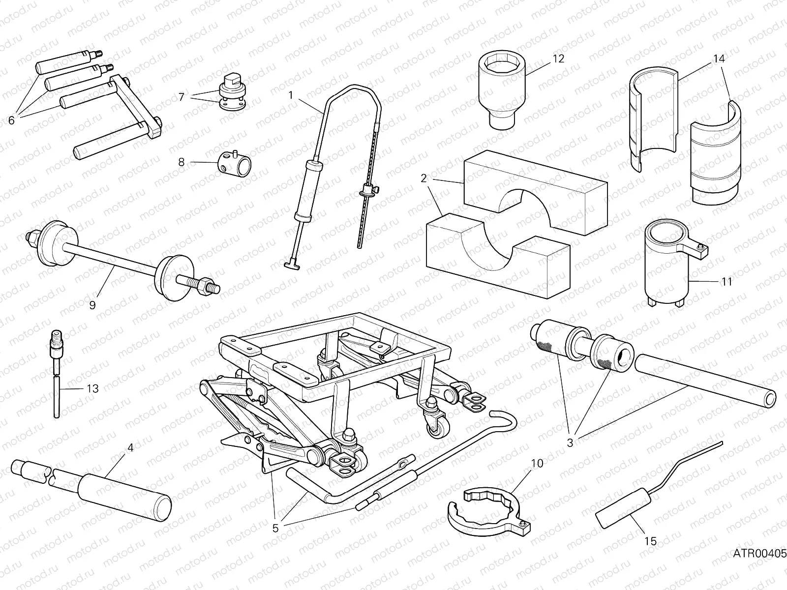 WORKSHOP SERVICE TOOLS [MOD:MS950S]