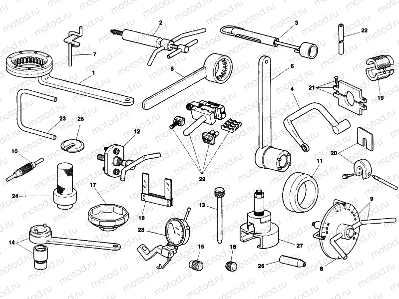 WORKSHOP SERVICE TOOLS » SPECIAL TOOLS