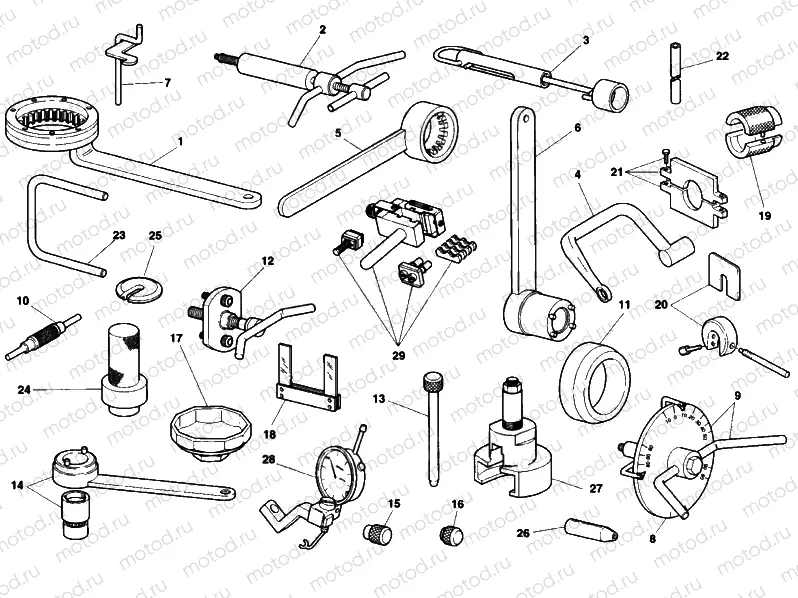 WORKSHOP SERVICE TOOLS » SPECIAL TOOLS