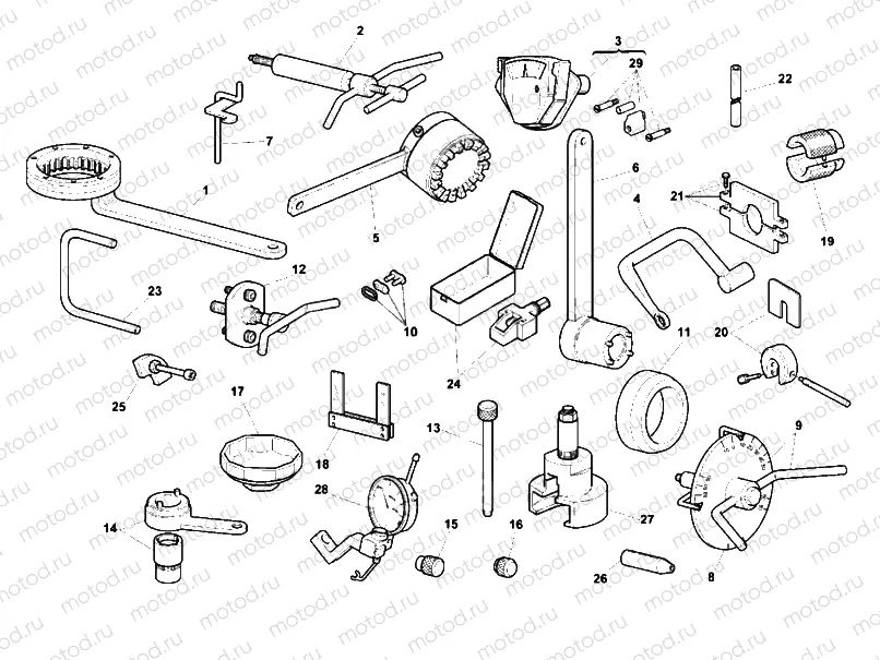 WORKSHOP SERVICE TOOLS » SPECIAL TOOLS