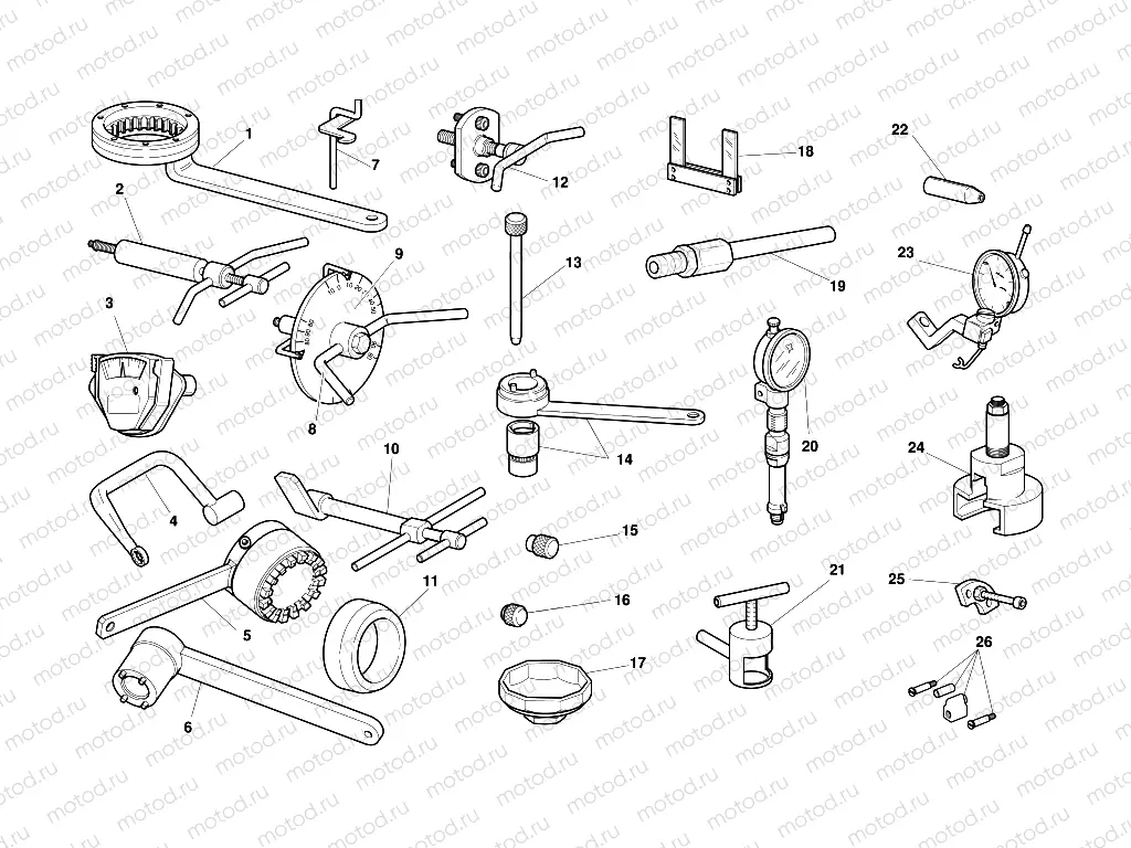 WORKSHOP SPECIAL TOOLS