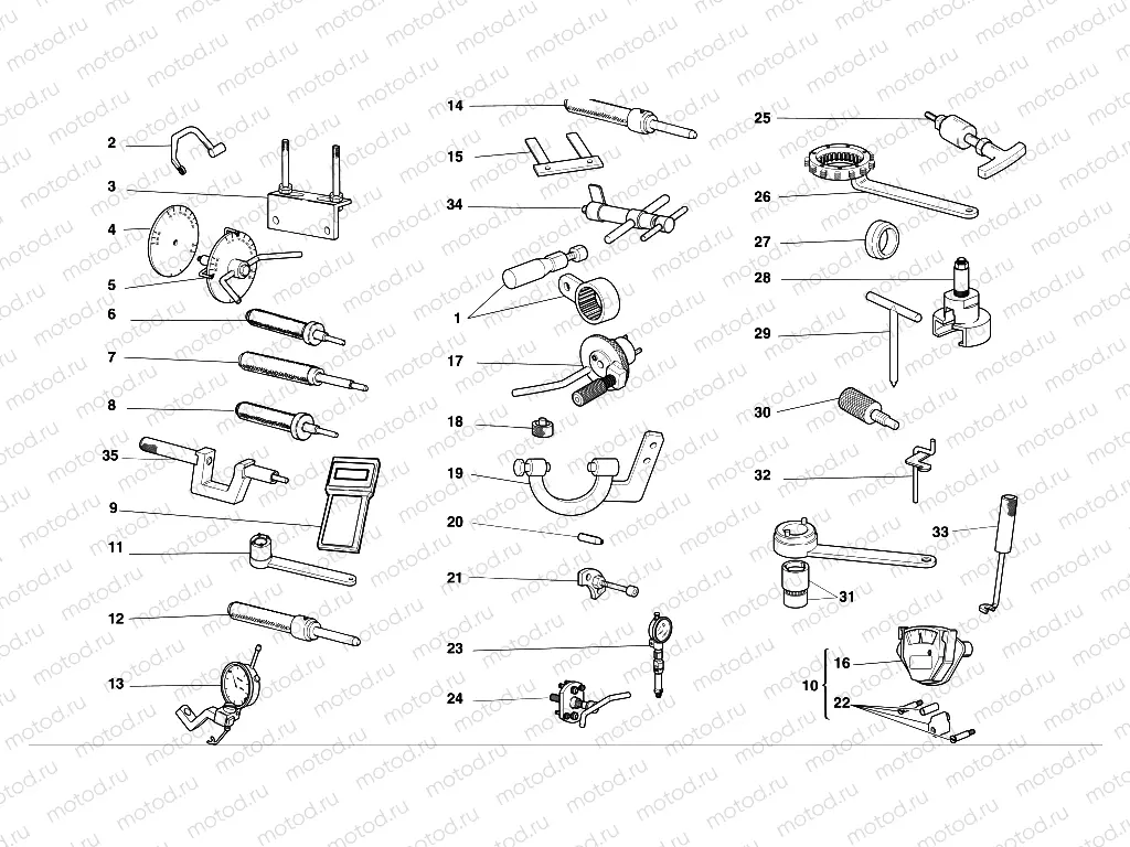 WORKSHOP SPECIAL TOOLS