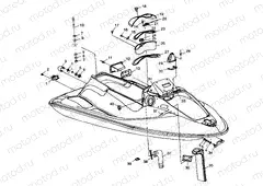 --HULL and BODY - I984673 (4945164516a005) | --HULL and BODY - I984673 (4945164516a005)