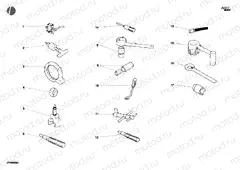 01A - WORKSHOP SERVICE TOOLS, ENGINE » UNCLASSIFIED