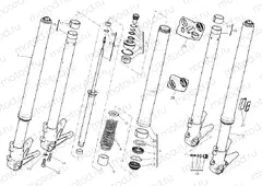 024 - FRONT FORK (1) » FRONT SUSPENSION
