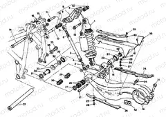 030 - REAR SHOCK ABSORBER » SWING ARM
