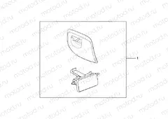 087-30-21 LEFT POCKET INNER LID