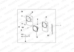 08A-54-01 FR SPEAKER SET