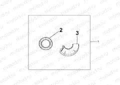 08F-48-02 CARBON CRANKCASE COVER SET